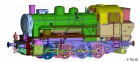 72014 Sachsenmodelle Steam locomotive class 040-T